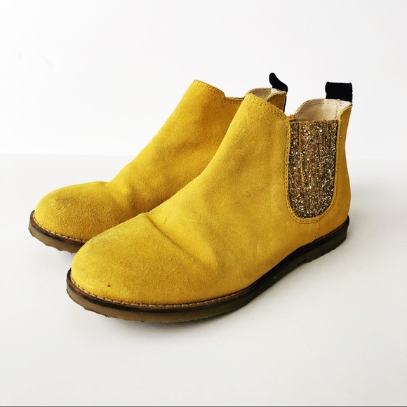 boden yellow boots